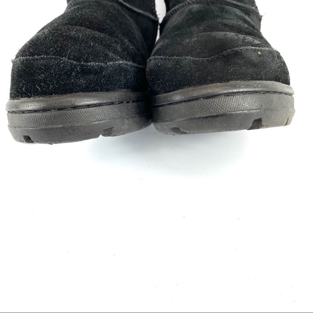 EMU Australia black suede & sheepskin wool boot 7 - Picture 14 of 15